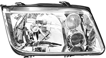 EDA PREMIUM auto Scheinwerfer Rechts IJ5941018AD passend für VW BORA, 10.98-05.05 ohne Motor, mechanisch, mit Nebelscheinwerfer