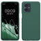 kwmobile Hülle kompatibel mit Motorola Moto G54 5G Hülle - Silikon Handy Case - Handyhülle weiche Oberfläche - kabelloses Laden - Tannengrün