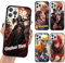 PBNDJVG Personalisierte Handyhülle für Apple iPhone 6/6S Hülle 4.7 Zoll, Anime Uchiha Itachi Kakashi Sasuke Madara Minato Hinata Gaara Sakura Manga Muster Optionale Foto Text Custom Schutzhülle TPU