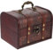 MAGICLULU Piratenschatztruhe Vintage Geldetui Schmuck-organizer Piratentruhe-requisite Vintage-schmucketui Schreibtisch-schmuckschrank Piratenkiste Antike Truhe Passwort Holz Schmuckkästchen