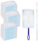 Auauraintt 30 Pièces Plumeau Poussiere Recharge Kit, Duster Recharges Dépoussiérantes, Recharges de Plumeau avec 2 Poignée, pour Nettoyer La Poussière La Saleté (30)