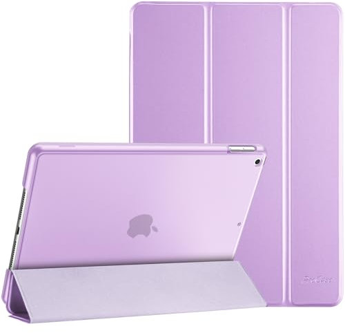 ProCase for iPad 9th Generation 2021/ iPad 8th Generation 2020/ iPad 7th Generation 2019 Case, iPad Cover 9th Generation 10.2 iPad Case -Violet