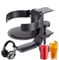 Cup Holder for Desk,Headphone Hanger Cup Holder - Anti-Spill Cup Holder, Under Desk Headphone Stand, Game Desk Accessories for Homes