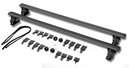 Dachträger 2 Stück Für Golf Abschließbare Dachreling Dachgepäckträger Limousine Querstangen Aluminium Gepäckträger Dachgepäckträger