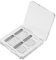 NOLITOY 2stücke Leere Lidschatten Und Lippenstiftpalette Mit Fächern Transparente Make-up Box Für Kosmetikorganisation Und Tägliche Nutzung Für Vielseitige Looks