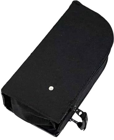 Stehendes Federmäppchen, kompakt, groß, Leinen, Kosmetikpinsel-Etui für Schule, Büro, Kinder, Erwachsene