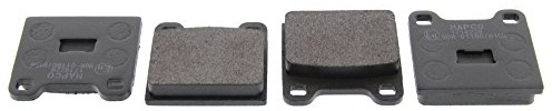 Mapco 6088 Bremsbeläge (4 Stück) | Kompatibel mit: AUDI 100 C1 Stufenheck, 50, 80 B1 Stufenheck, 80 B2 Stufenheck, VW DERBY, DERBY, GOLF I, GOLF I Cabriolet
