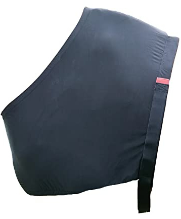 Shires Anti-Rub Stretch Vest - Black Pony