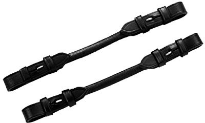 Y-H HY Black Pelham Roundings Buckle Fastening - Horse/Pony Bridle Spares