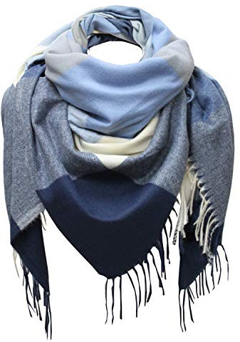 Glamexx24 XXL Kuschelige, Warme und Wunderschöne Damen Poncho Schal Mit Verschiedenen Muster