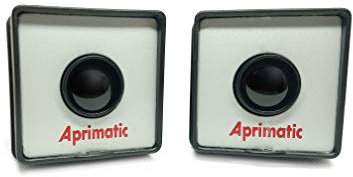 Aprimatic Coppia Fotocellule Cancello 24 Vdc/VaC Esterno ed Interno Montaggio a Incasso o Colonna, Infrarosso Modulato, Autoallineanti ed Impermeabili