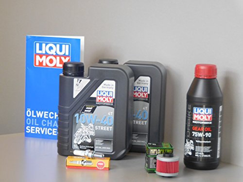 Wartungs Set passend für Aprilia Leonardo 125 Öl Ölfilter Zündkerze Inspektion Service