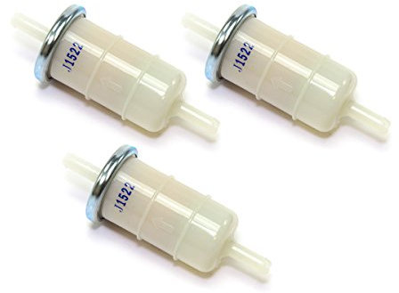 Benzinfilter Set 3 Stück 7 mm für Honda