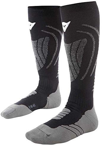 Dainese Unisex – Erwachsene HP Socks Skisocken, Stretch-Limo/Gunmetal, M