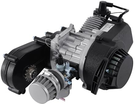 Sange 49cc 2 Takt Motor mit Vergaser für Motorrad Pocket Bike Mini Bike Quads Cross Bike