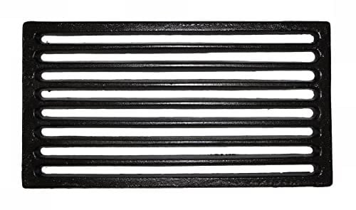 Griglia in ghisa per stufa e caminetto caduta cenere 148 x 275 mm. - K6849