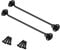 Vogueing Tool Catch Holder, 2pcs Gate Hook and Eye Swivel Latch for Holding Open Shed Doors, Garden Gates, Cabinet Doors and Windows(12)