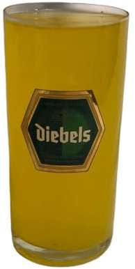Diebels Alt 0,2l Glas/Goldrand/Bierglas/Biergläser/Gläser/Bier/Altbier/Gastro/Bar/Sammler/Sammel / 1 Stück
