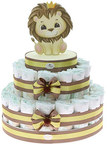 Viale Magico Torta Pannolini Neonato Max Il Leoncino Idea Regalo Nascita Idea Regalo Nascita, Idea Regalo Nascita Economica e Originale