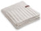 KNIT FACTORY - Vinz Plaid XL - Beige - 195x225 cm