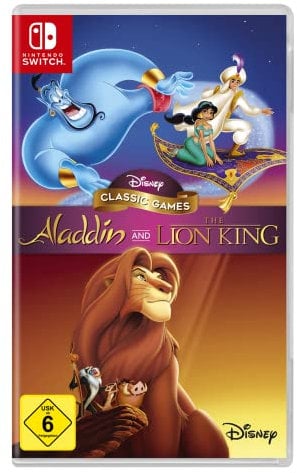 Disney Classic Games Collection: Aladdin, The Lion King & enthält Download Code für Jungle Book - Switch