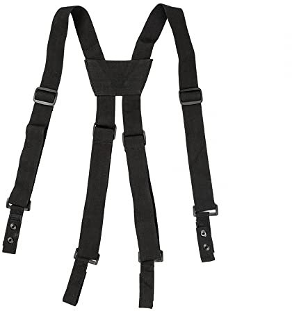 DONGKER Polizei-Hosenträger, Taktisches Strapse Unisex, H-förmig, Verstellbare Hochleistungs-Polizei-Träger für Dienstgürtel