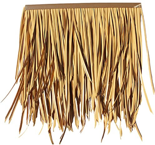 MAZY·URBAN Cubierta De Barra De Techo De Paja, Techo De Palma Artificial para Tiki Bar, Jardín, Patio, Gazebos, Rollos De Paja De Palma, Sombrilla De Gazebo Mexicano