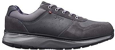 JOYA Dynamo Classic M Dark Grey II, Sneaker für Herren aus Leder, dunkelgrau