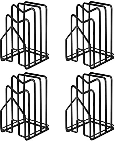 NIEI 2X Schneide Brett Rack Schneide Brett Organizer Ständer Halter Küchen Arbeits Platte TöPfe Pfanne Deckel Rack Organizer