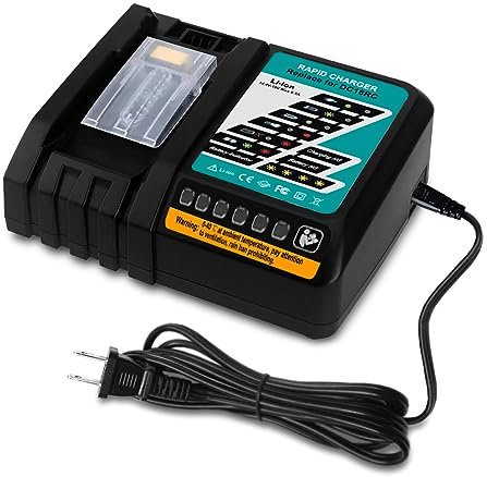 18V High Power Delivery Rapid Charger for Makita 18V 6Ah 5Ah 4Ah 3Ah 2Ah BL1860B BL1850B BL1840B BL1840B 18V Battery Fast Charger DC18RC DC18RD