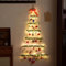 GZWY Albero di Natale da Parete Con Luci LED, Decorazione Natalizia da Appendere, Verde