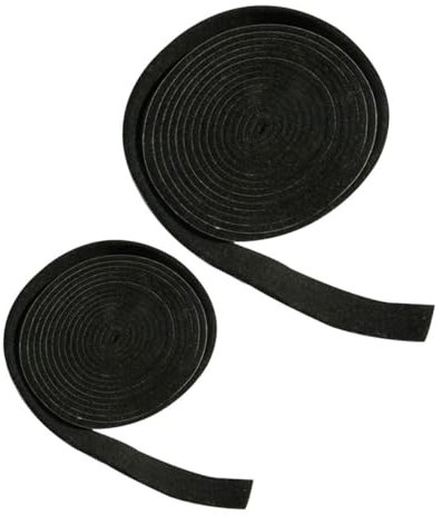 Parliky BBQ-Dichtungsband Grillband 2 Rollen mit 3 mm Dicke selbstklebend feuerhemmend Dichtung für Outdoor-Camping Kochzubehör