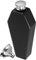 GREENADSCAPE Sargflasche Weihwasserflasche Kleine Flasche Mit Trichter Campingflasche Kleine Trinkflasche Alkohol Flasche Whiskyflasche Tragbare Weinflasche Schnapsbeutel Rostfreier Stahl Black