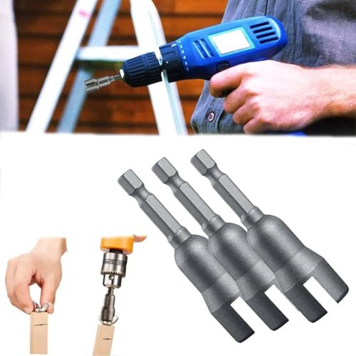 Llave de vaso con agujero de mariposa ranurada natural de 65 mm, mango hexagonal, herramienta de ala, tuerca eléctrica