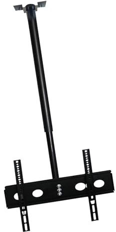 Genérico Soporte de Techo Ajustable para TV: Compatible con televisores LED de 23 a 46 Pulgadas. Altura Ajustable, diseño inclinable y Giratorio para una visualización óptima. Ideal para el hogar o l