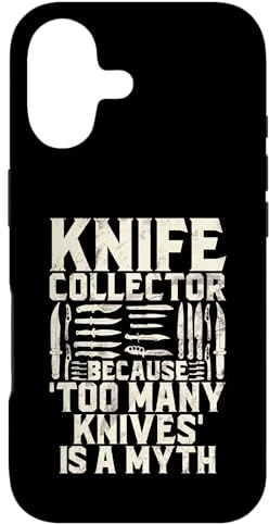 Knife Collector Because 'Too Many Knives' is a Myth Knife Case for iPhone 17