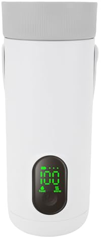 Luocute Travel Electric Kettle, Portable Cordless Water Boiler with 6 Temperature Settings 12H Constant Temperature 27000mAh Battery, for Coffee Tea Milk Outdoor Car Camping