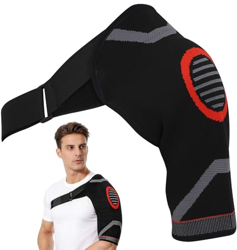 Bandolera, correa de hombro ajustable de neopreno, vendaje de hombro, soporte para el hombro, vendaje para mujeres y hombres, hombros artriticos, dislocación de hombro, correa para el hombro para