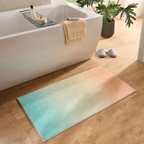 Gino Falcone Badematte - Ariella aus Polyester (Microfaser) | Größe 60 x 100 cm ; Farbe Bunt Pastell