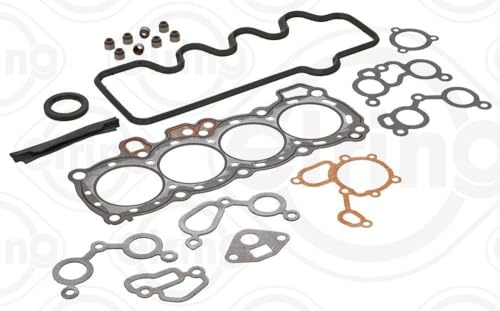 ELRING 918.326 Dichtungssatz Zylinderkopf mit Ventilschaftabdichtung Kompatibel mit NISSAN MICRA I K10 1104205B25 1104219B25 1104205B29
