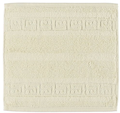 Cawö Seiftuch 1001 Noblesse Walk-Frottier Natur Größe 30x30 cm