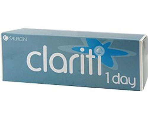 Sauflon Kontaktlinsen Clariti 1 Day - 30er Box (+6,5 / 8,6)