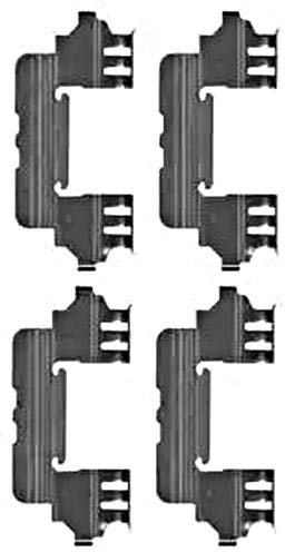 DELPHI LX0629 Zubehörsatz Scheibenbremsbelag Vorne Kompatibel mit TOYOTA Camry Limousine V5 0446506090 * 4777506050*