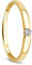 OROVI – Gold Ring aus 8 Karat Gelbgold (333) mit 0.05 Ct Diamant – Solitärring Damen mit Brillant – Verlobungsring allergenfrei & handgemacht (Größe 56)