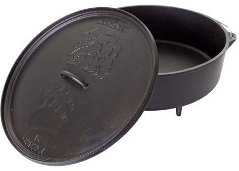 Camp Chef Classic Dutch Oven Set Schmortopf aus Gusseisen Grill BBQ Outdoor Auswahl Classic Dutch Oven SDO16