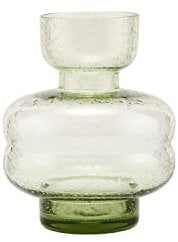 House Doctor 202100010, Vase, Organi, Grün, Glas