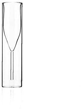 TOSSPER Doble Pared Copa De Champán Gafas, Clásicos Tulip Caliciformes Sin Tallo Claros Tazas De Cristal para Bodas Fiestas Bares