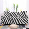 LNXSESN Sofabezug Schwarzes Weißes Zebra Sofaüberwurf Stretch Elasthan Sofahusse Abnehmbare Waschbar Couch überzug Anti Rutsch Sofa überzug Moderne Couchbezug Universal Couch überwurf 1 Sitzer