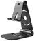 GUTE LINES Porta Telefono da Tavolo, Supporto Porta Cellulare Universale, Pieghevole e Regolabile, per Smartphone, iPhone, iPad Mini, Tablet (Nero)