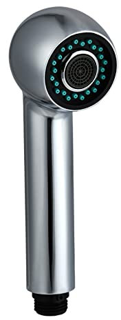 Geschirrbrause Ersatzkopf 2 Strahlarten Brausekopf Küchenarmatur - Küche Ersatzhandbrause, Spülbrause, Armatur Brause für Ausziehba Wasserhahn, Küchenarmatur, Spültischarmatur (Silber)